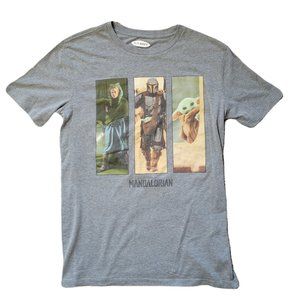 Old Navy Mandalorian T-Shirt Gray Short Sleeve - See Measurements for Size